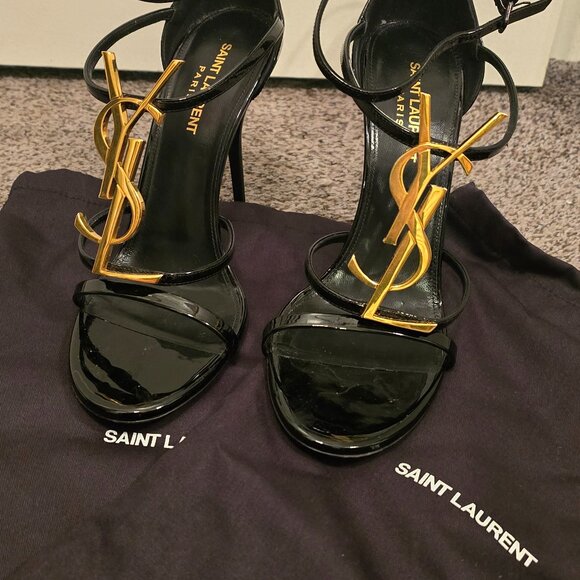 Worn Once Authentic YSL Cassandra Saint Laurent 100 Heels size 39 - Picture 5 of 9